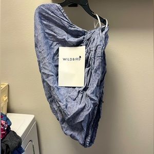 WildBird baby carrier blue denim